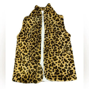 Fashionable and Cozy Faux Fur Cheetah Print Vest Carter's Kids